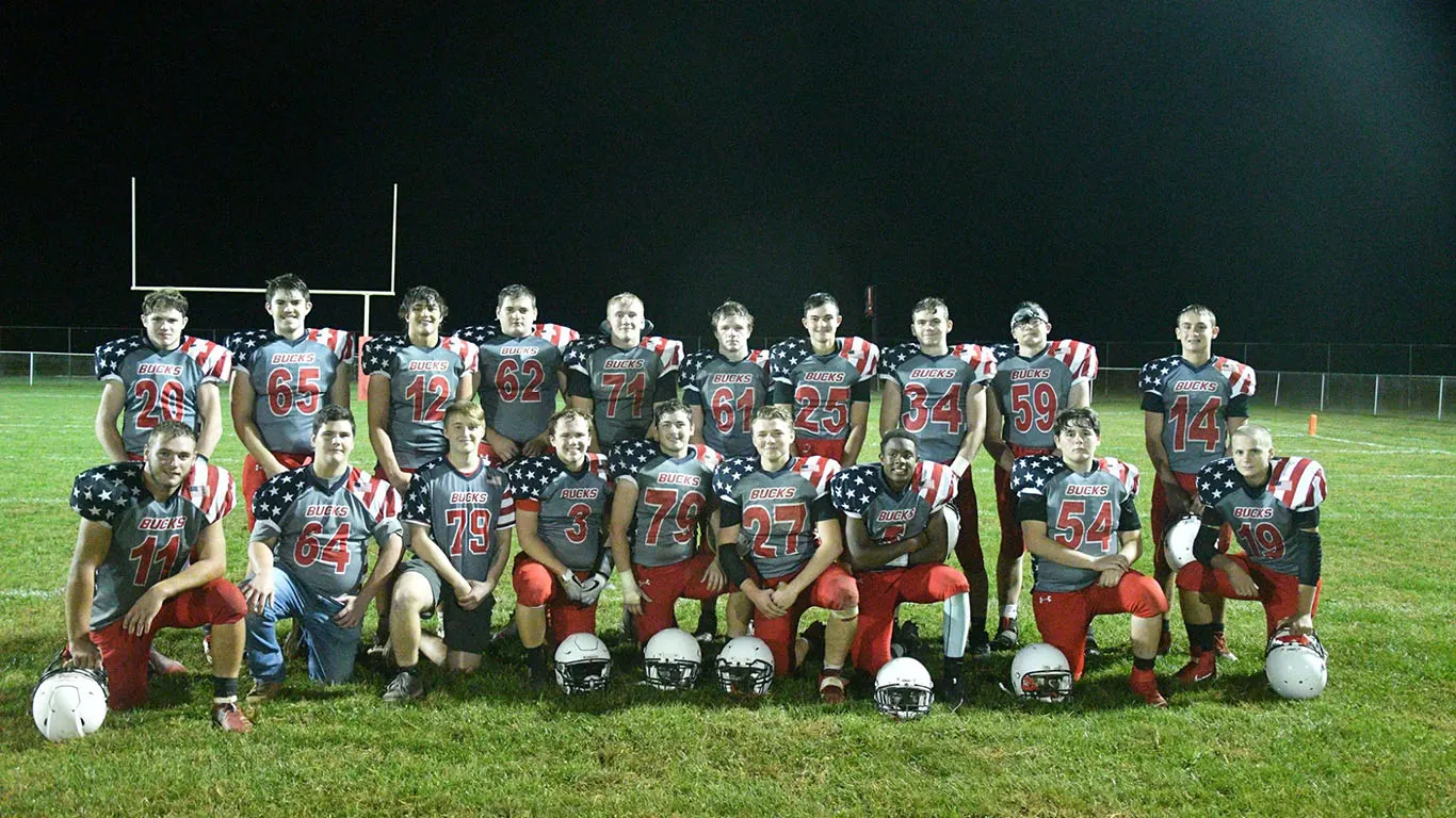 Bucks Notch Veterans Appreciation Day Win over Terrors, 22-12