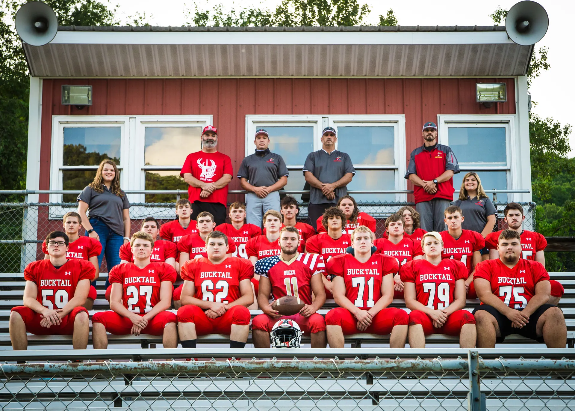 2020 Bucktail Varsity Football Team