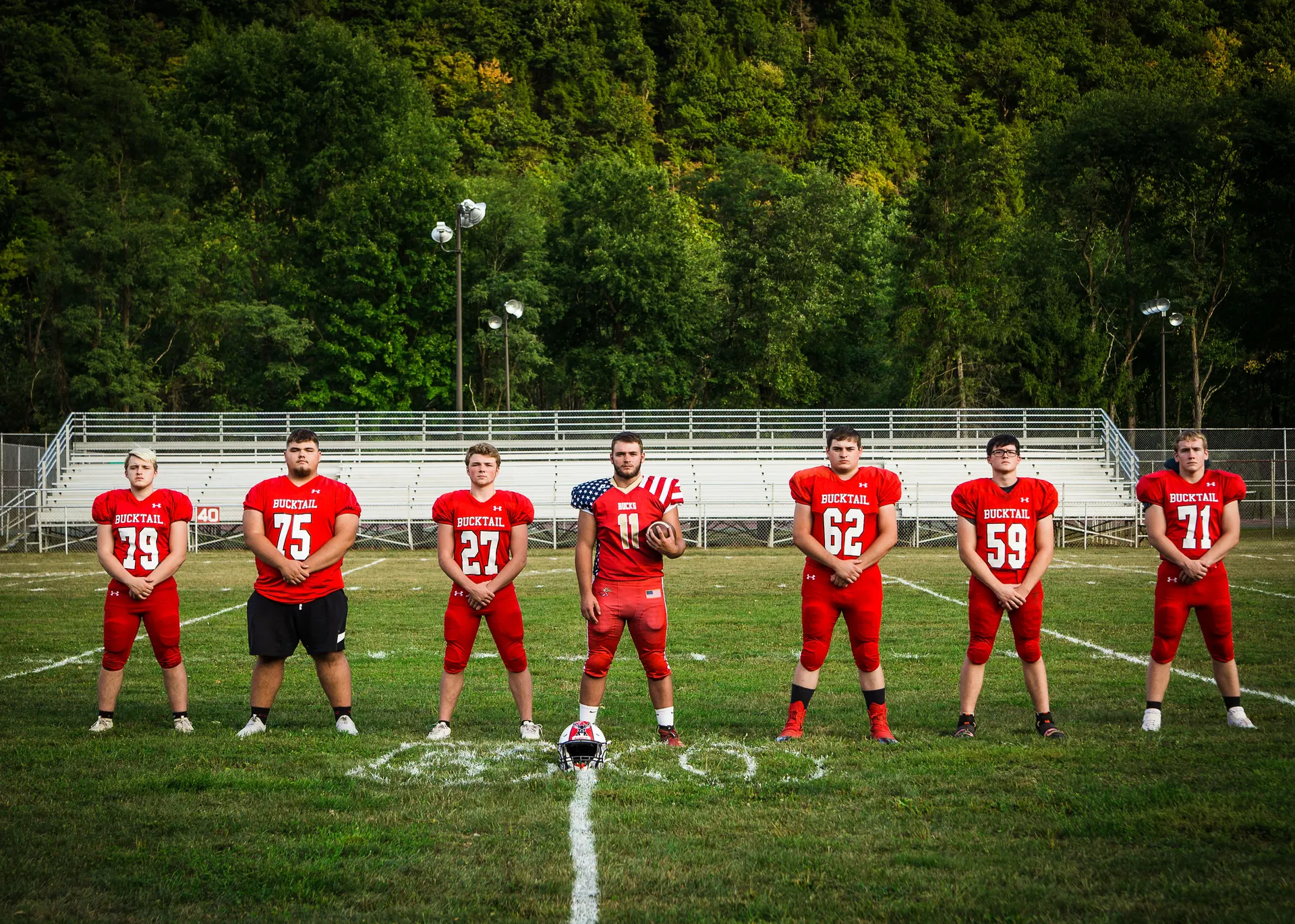 2020 Bucktail Football Senior Class